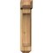 Ekena Millwork Legacy Craftsman Rough Sawn Bracket w/ Offset Brace, Western Red Cedar, 6"W x 16"D x 28"H BKT0604X16X28LEC04RWR - alternate 2